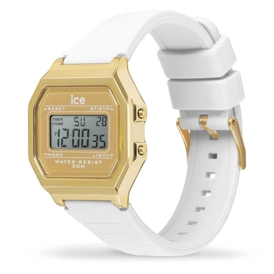 Ice-Watch Ice Digit Retro White Gold Small óra (022049)
