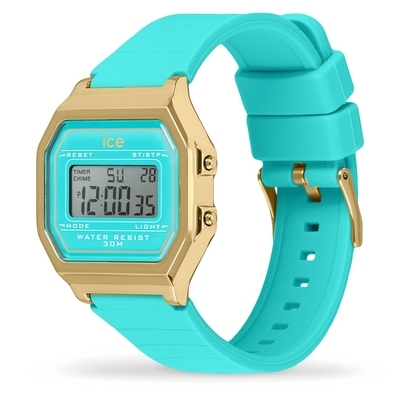 Ice-Watch Ice Digit Retro Blue curacao Small óra (022055)