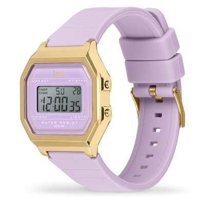 Ice-Watch Ice Digit Retro Lavender petal Small óra (022061)