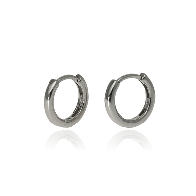 Ezüst karika fülbevaló (02212-11)