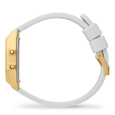 Ice-Watch Ice Digit Retro White Gold Small óra (022733)