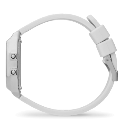 Ice-Watch Ice Digit Retro White Silver Small óra (022734)