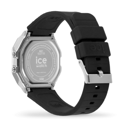 Ice-Watch Ice Digit Retro Black Silver Small óra (022735)