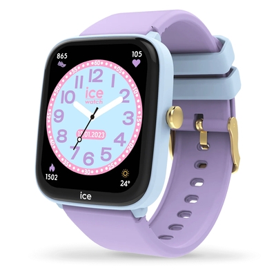 Ice-Watch Ice Smart Junior 2.0 Soft Blue Purple Small gyerek okosóra (022800)