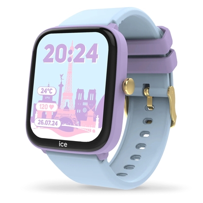 Ice-Watch Ice Smart Junior 2.0 Purple Soft Blue Small gyerek okosóra (022801)