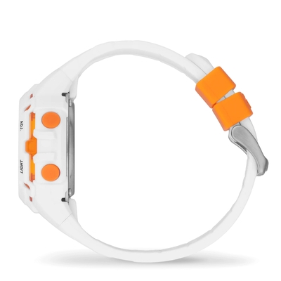 Ice-Watch Ice Digit Explorer White Orange Small óra (024002)