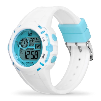 Ice-Watch Ice Digit Explorer White Blue Small óra (024003)