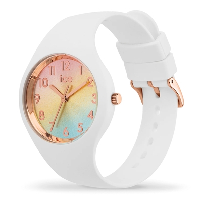 Ice-Watch Ice Sunset Rainbow Rose-Gold Small óra (024523)