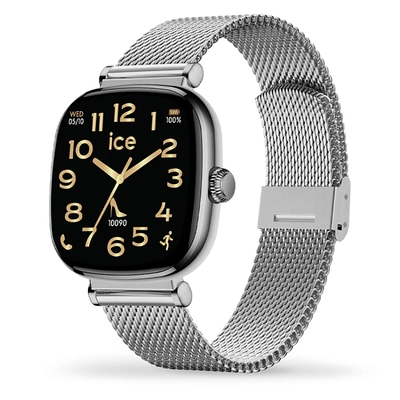 Ice-Watch Ice Smart SQ 2.0 Square 1.7" Silver Milanese Small okosóra (025820)