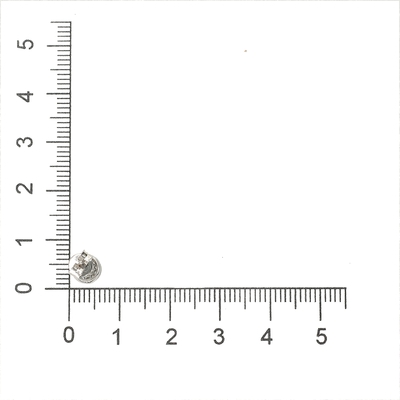 Fehér arany fülbevaló (02F107-11-TC_KT)