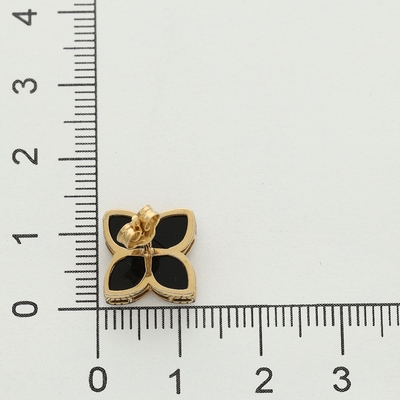 Arany virág fülbevaló (02S107-10)