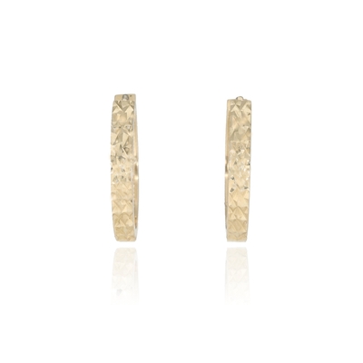 Arany karika fülbevaló (02S114-5-TC_KT)