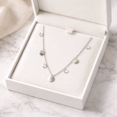 Ezüst nyaklánc 45 cm (03118-8)