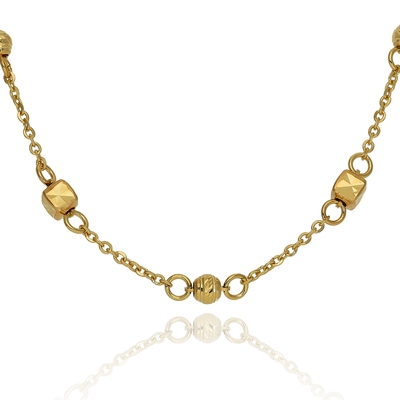 Arany nyaklánc 45 cm (03S118-3)