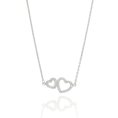 Ezüst szív nyaklánc (04115-11)