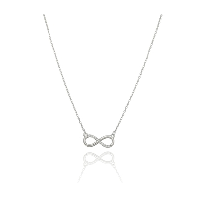 Ezüst végtelen nyaklánc 45 cm (04115-54)