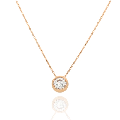 Rosé arany nyaklánc 45 cm (04R115-2-TC_KT)