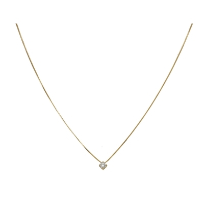 Arany köves nyakék 45 cm (04S125-1)