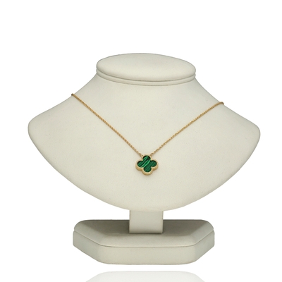 Arany lóhere nyaklánc 42 cm (04S221-ZÖ)