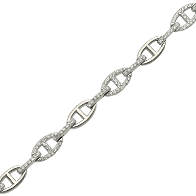 Ezüst karlánc 20 cm (07118-193)