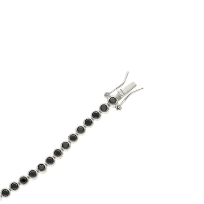 Ezüst tenisz karkötő 20 cm (07224-6)