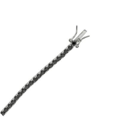 Ezüst tenisz karkötő 21 cm (07224-9)