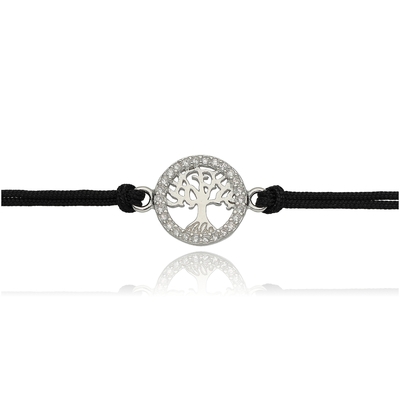 Ezüst Életfa karkötő 16 cm (07BL143-03)