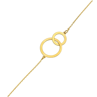 Arany karlánc 18,5 cm (07S118-23)