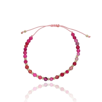 Arany órakísérő karkötő 19 cm (07S217PINK)