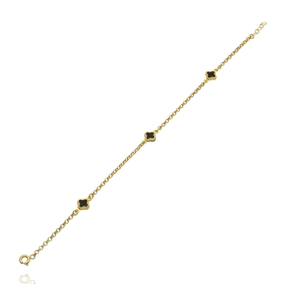 Arany lóhere karlánc 19 cm (07S221-BL-S)