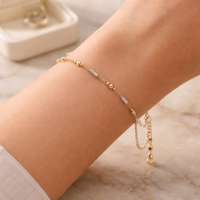 Arany karlánc 19 cm (07SF118-7)