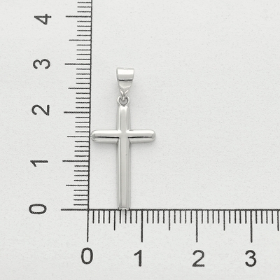 Ezüst kereszt medál (09137-18)