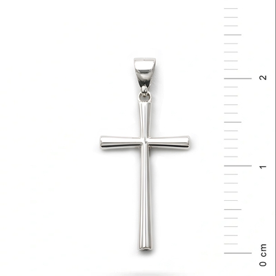 Ezüst kereszt medál (09137-25)