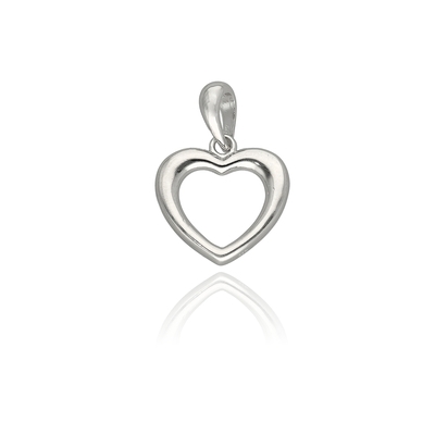 Ezüst szív medál (09139-54)