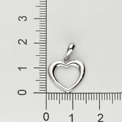 Ezüst szív medál (09139-54)