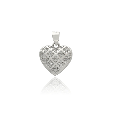 Ezüst szív medál (09139-60)