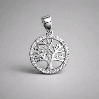 Ezüst Életfa medál (09143-7)