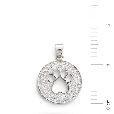 Ezüst mancs medál (09145-13)