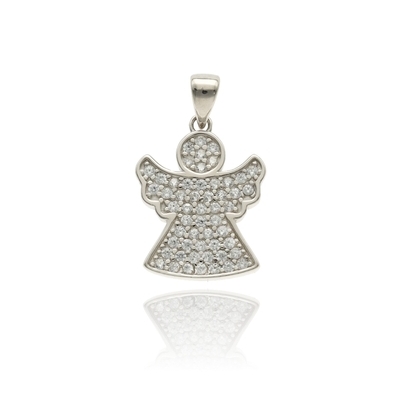 Ezüst angyal medál (09155-2)
