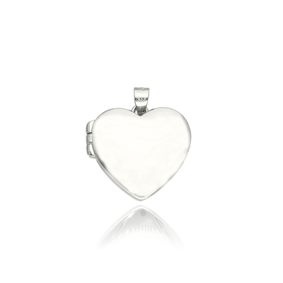 Ezüst nyitható szív medál (09214-1)