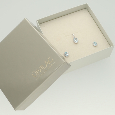 Fehér arany medál (09F101-TOP-CIR)