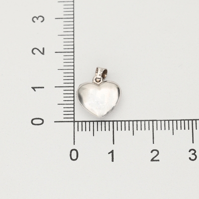 Fehér arany szív medál (09F139-1-TC_KT)