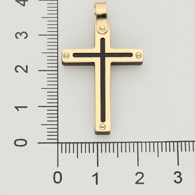 Arany kereszt medál (09S137-8-TC_KT)