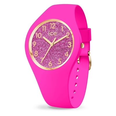 Ice-Watch Ice Glitter Neon pink Small óra (021224)