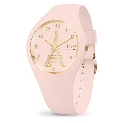 Ice-Watch Ice Cocorico Eiffel Tower Soft Pink Small óra (023246)