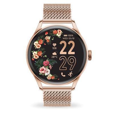 Ice-Watch Ice Smart Two 1.2" Rose-Gold Milanese Small okosóra (023394) Ice-Watch Ice Smart Two 1.2" Rose-Gold Milanese Small okosóra (023394)