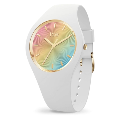 Ice-Watch Ice Champagne White Rainbow Medium óra (025350)