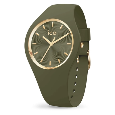 Ice-Watch Ice Champagne Olive Green Medium óra (025353)
