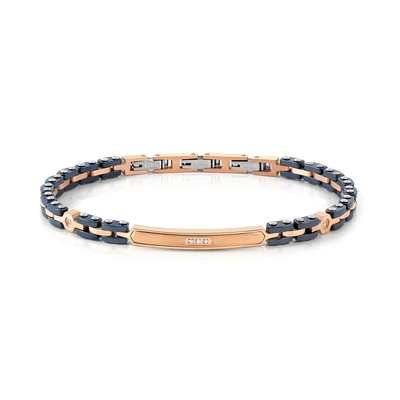 Nomination férfi Diamonds karkötő 21 cm (028326-001)