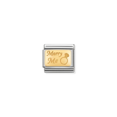 Nomination "Marry Me" charm (030121-44)